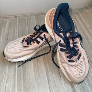 Altra Women's Provision 6 Road Running Shoes - Dusty Pink and Navy